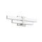 Z-Lite Zane Vanity, 2-Light, 18 In.W x 2.5 In.L x 5 In.H, Brushed Nickel/Frosted 1008-18W-BN-LED - alternate 3